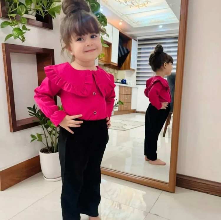 شومیز شلوار بلوزشلوار دخترانه گیسو(۲سال تا ۱۱ سال)